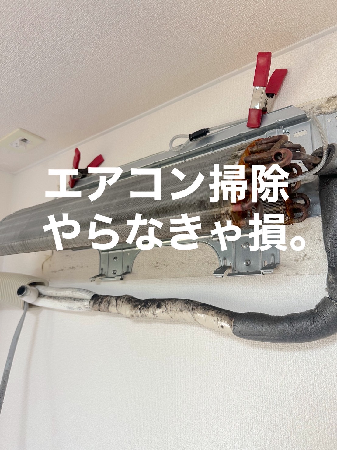 大阪•堺市でエアコンクリーニング完全分解洗浄をお探しの方！そのエアコンIRIEが綺麗にします。